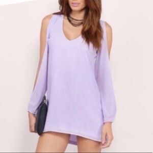 HOST PICK💫 Tobi Purple Long Sleeve Eyelet Blouse
